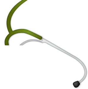 Stethoskop einer Kinderärztin.